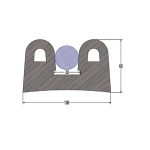 ΠΡΟΦΙΛ PVC ΓΙΑ ΠΟΛΥΕΣΤΕΡΙΚΑ ΣΚΑΦΗ Β.Τ. W100 x H60