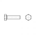 ΒΙΔΑ  DIN 933 INOX 6x20mm (ΣΥΣΚ.4τμχ)