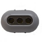 ΥΠΟΒΡΥΧΙΟ ΦΩΣ LED 12/24 V 3 LED Φ92χΒΑΘ.22 mm)